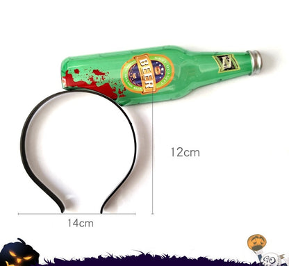 Halloween Headband Headband Decoration Ghost Festival Simulation Trick Wearing Axe Sharp Chopper Hea